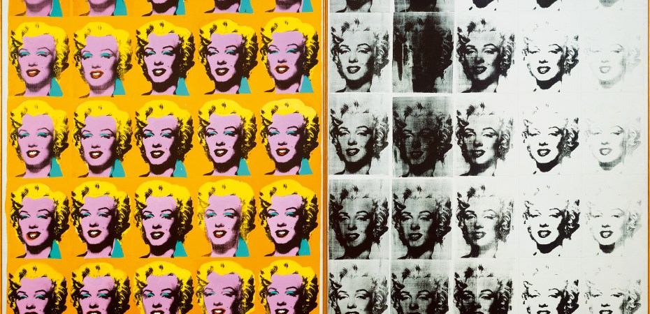 Marilyn Diptych by Andy Warhol