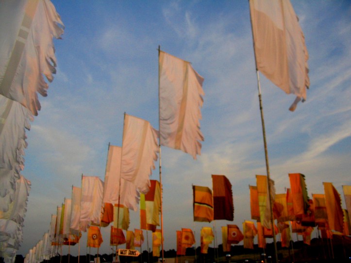 Glastonbury Flags by Chain of Wolves