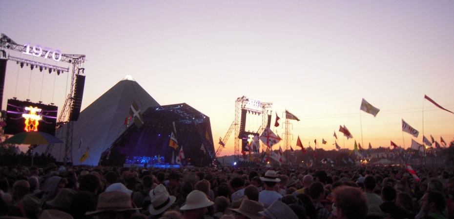 Glastonbury sunset by Maxnot