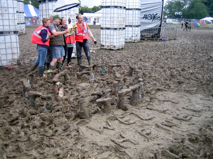 Welly Henge by Giles Moss