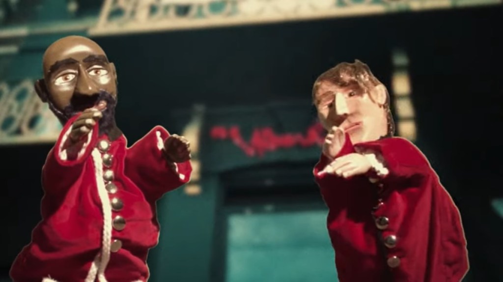 John and Gary outside their new endeavour