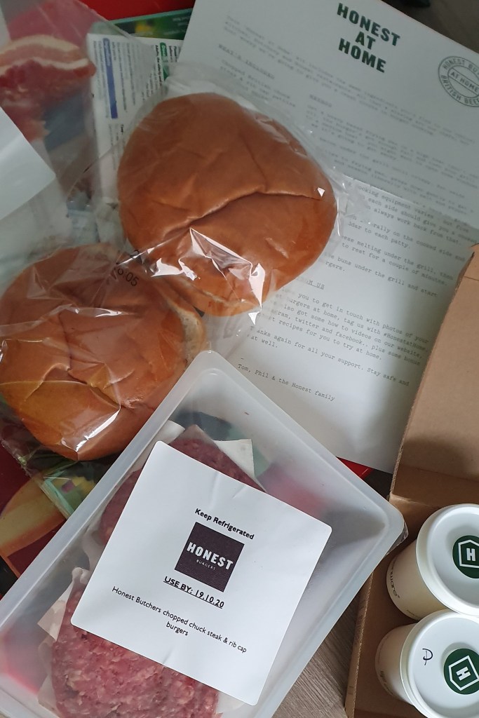 Honest at Home burgers