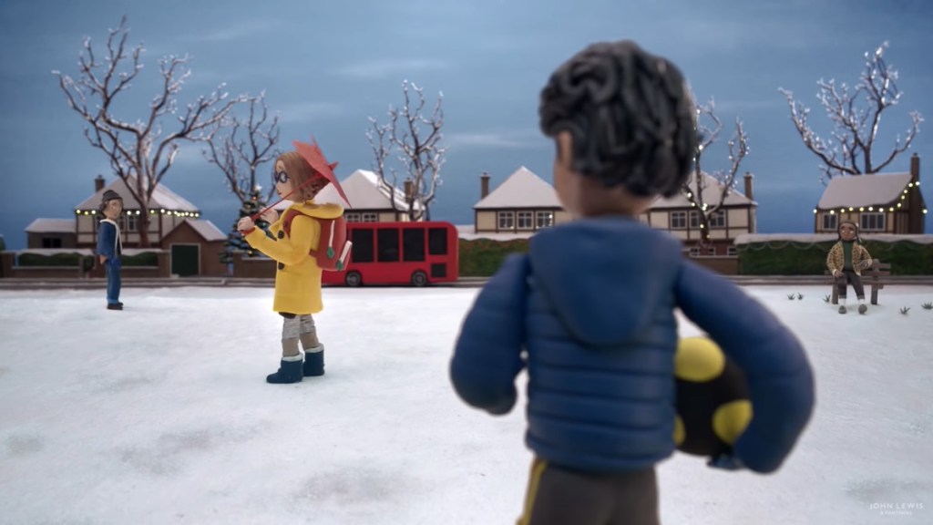John Lewis advert stop motion
