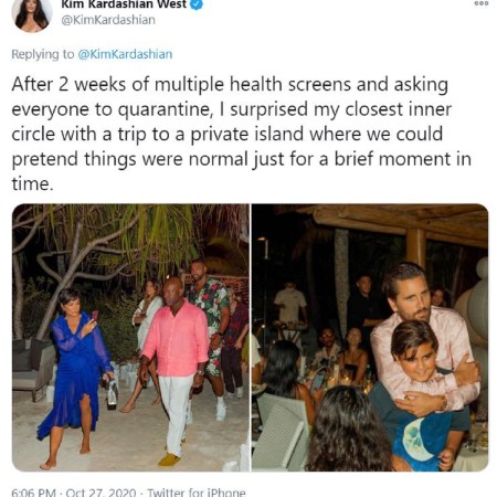 Kim Kardashian tweet