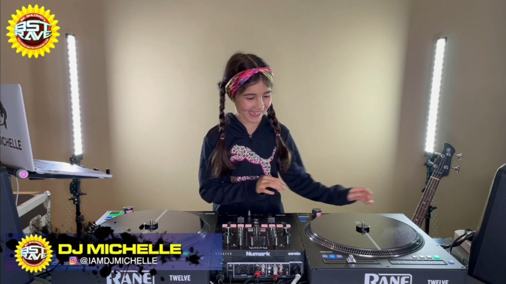 DJ Michelle at BST Rave