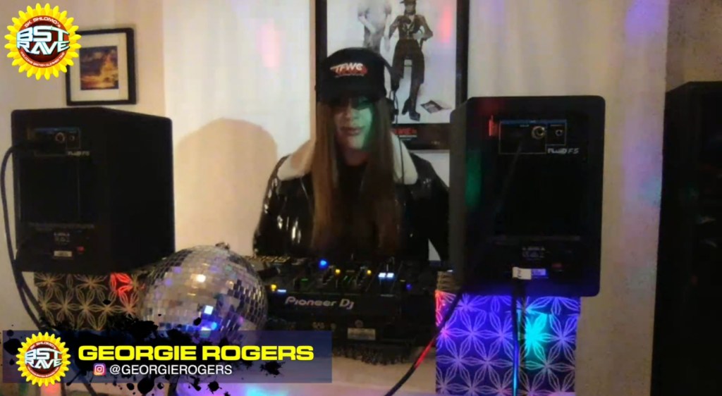 Georgie Rogers at BST Rave