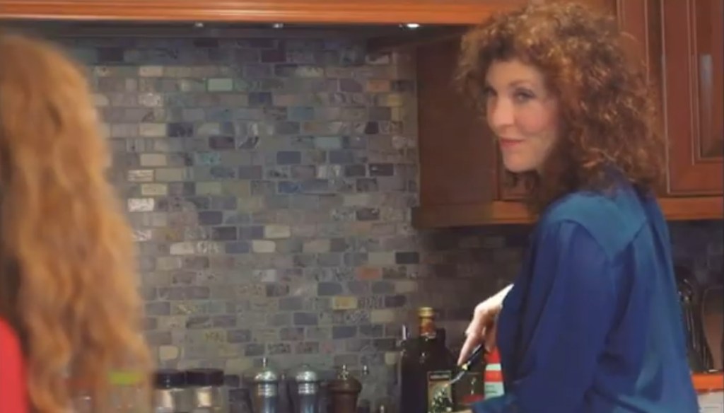 The mum in the kitchen