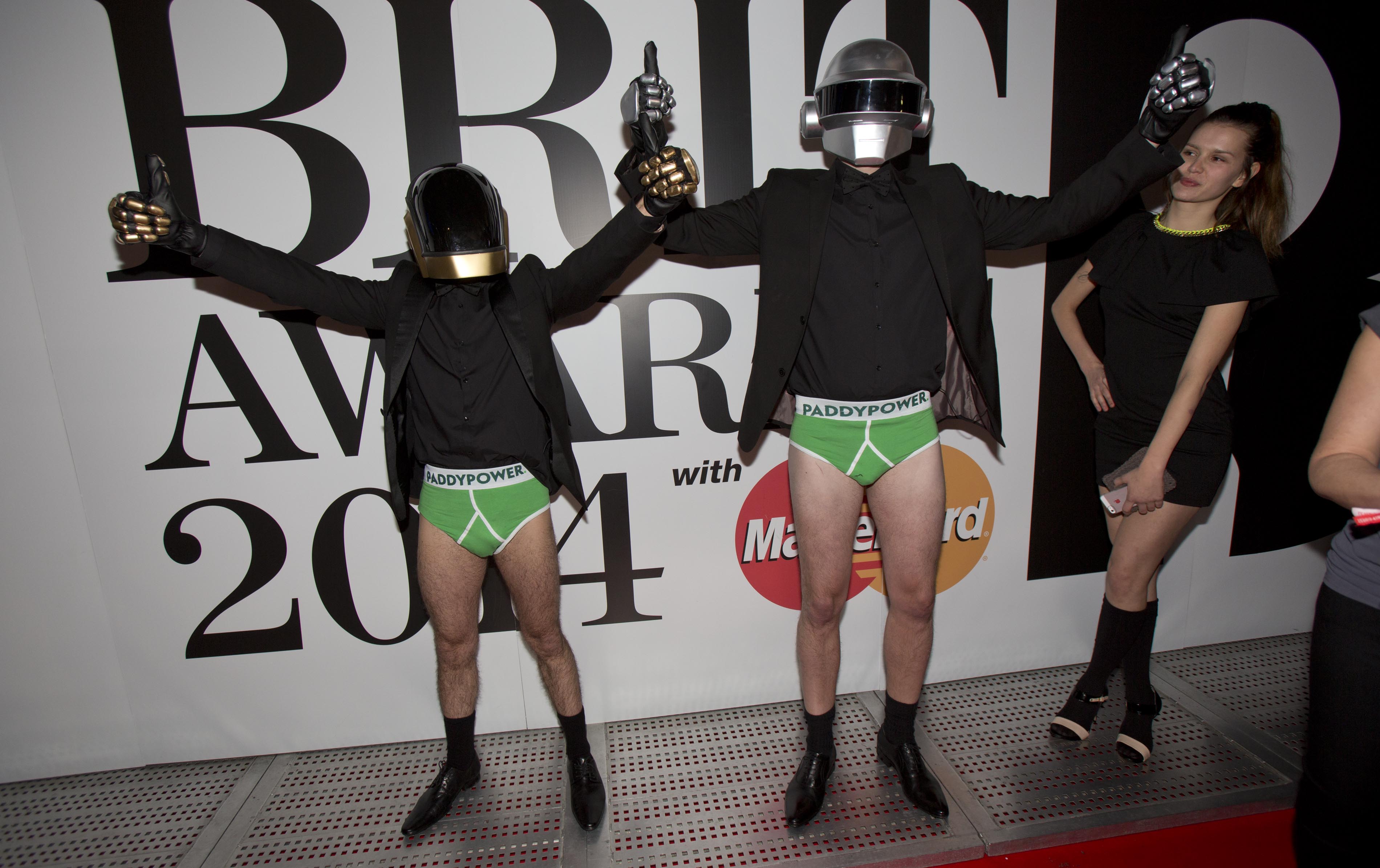 Paddy Power gatecrash the Brit Awards as Daft Punk
