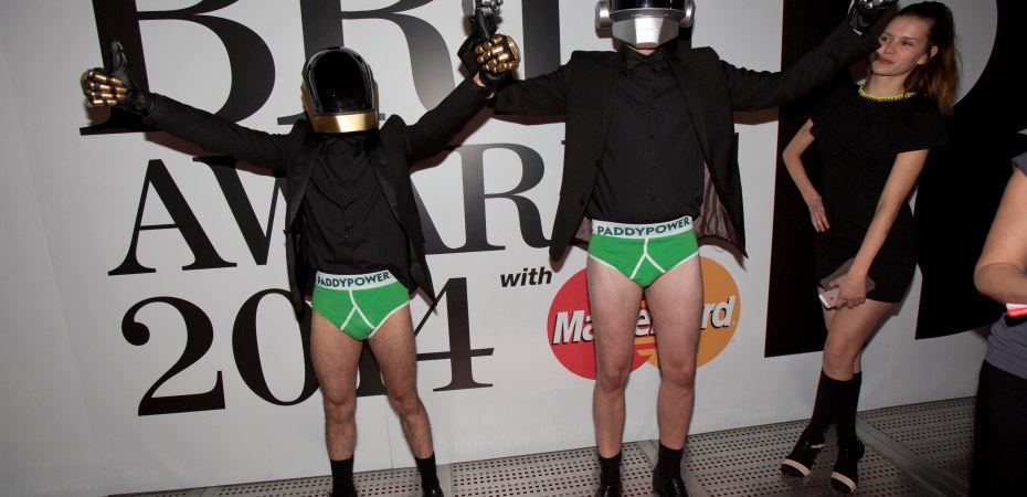 Paddy Power gatecrash the Brit Awards as Daft Punk