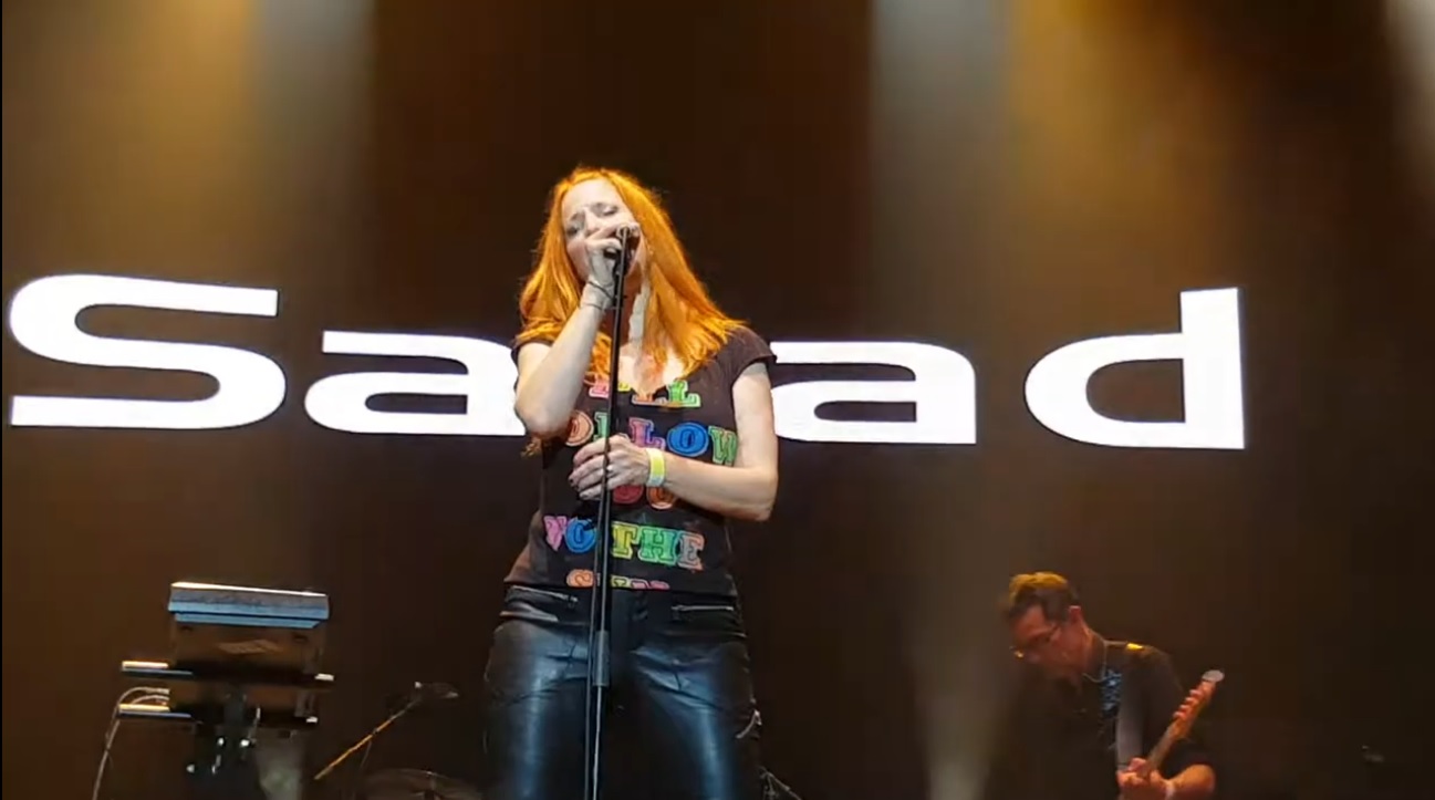 Salad at Shiiine On Weekender (grabbed from YouTube)