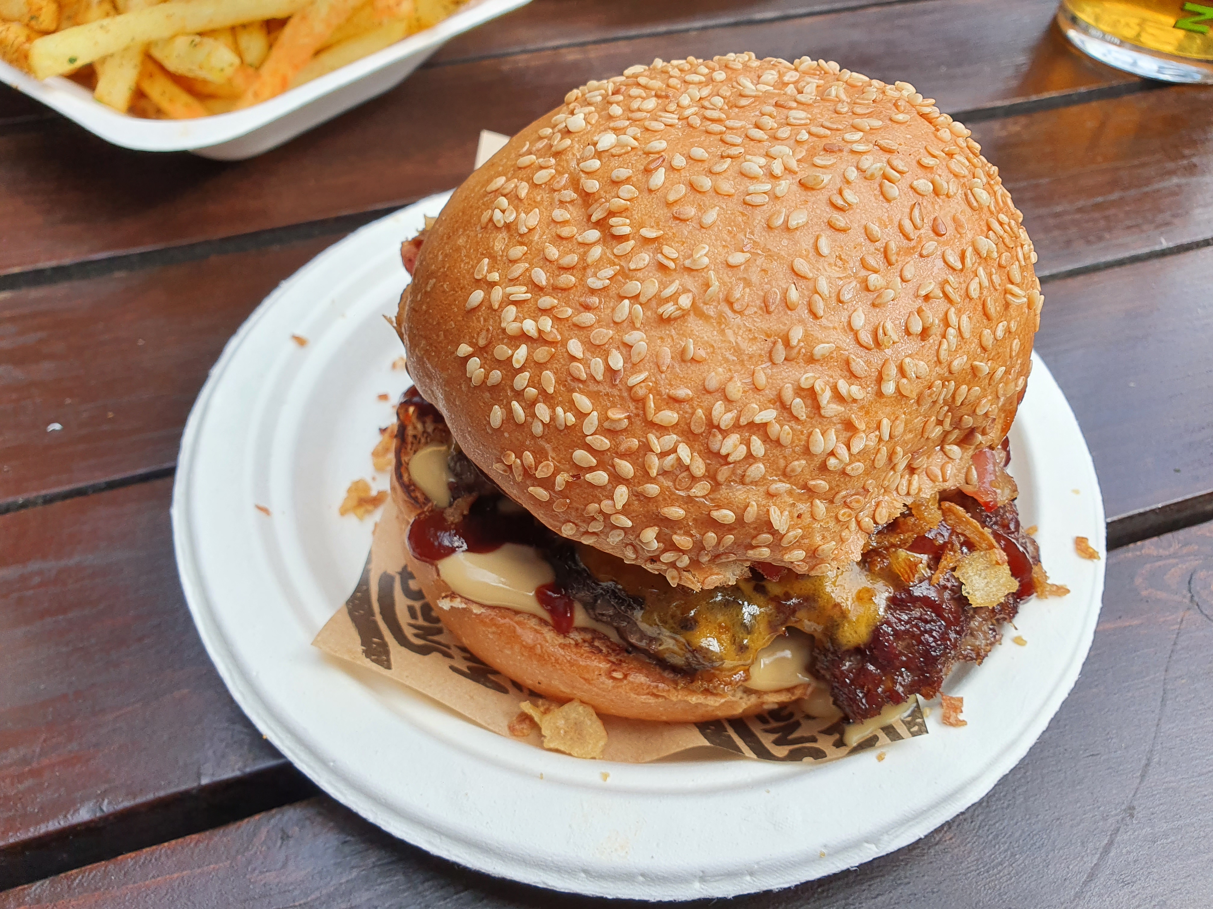 My Filthy Buns burger