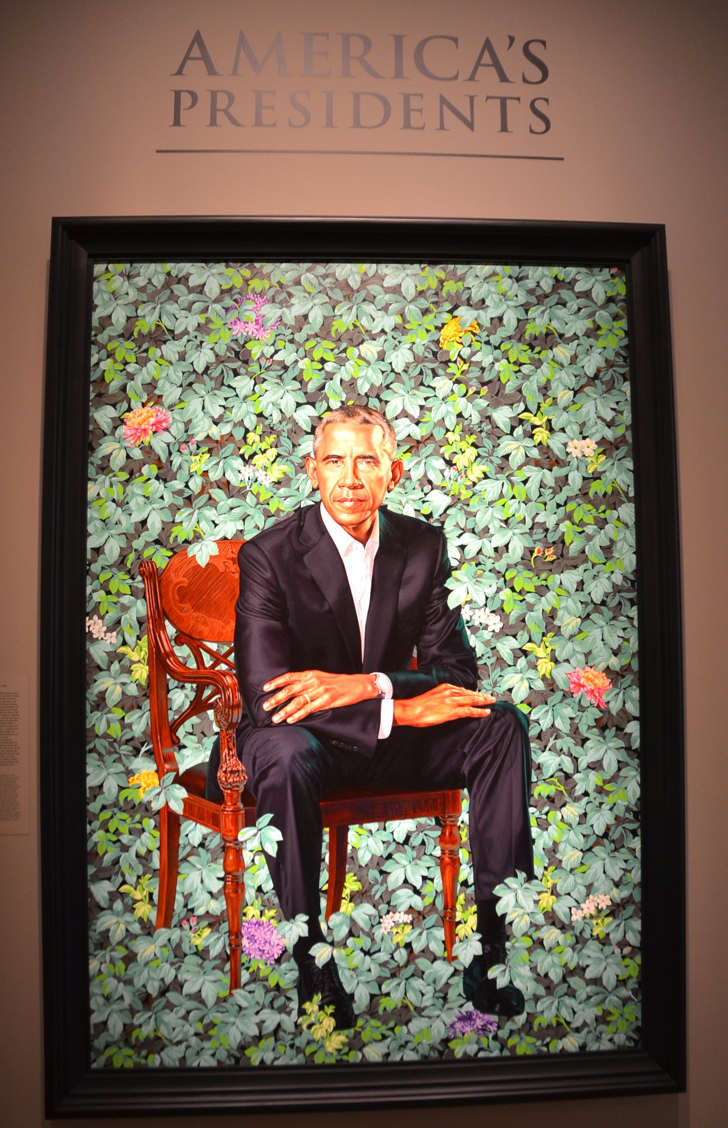 Barack Obama painting